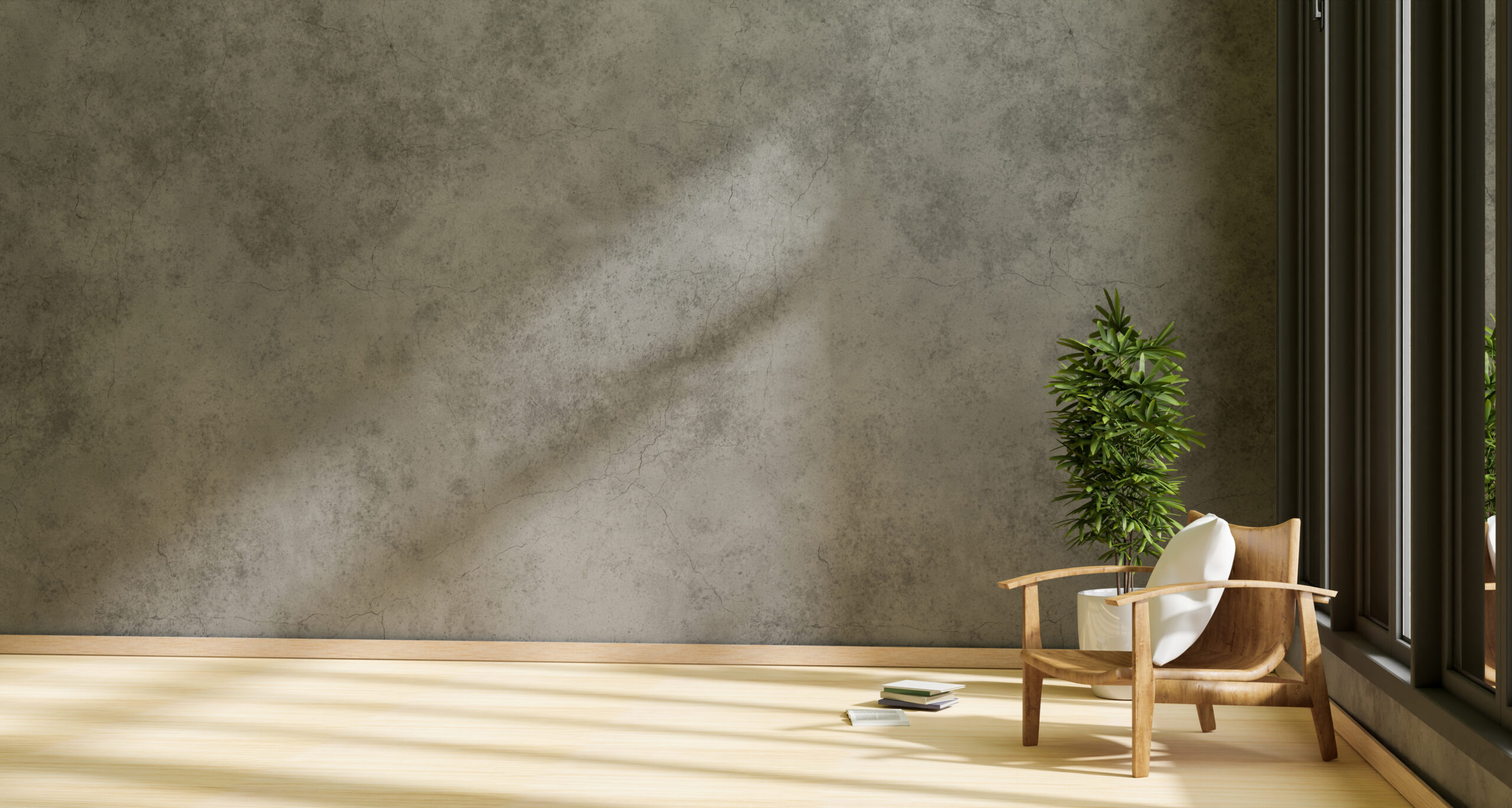 Interior cement plaster smooth wall finishing