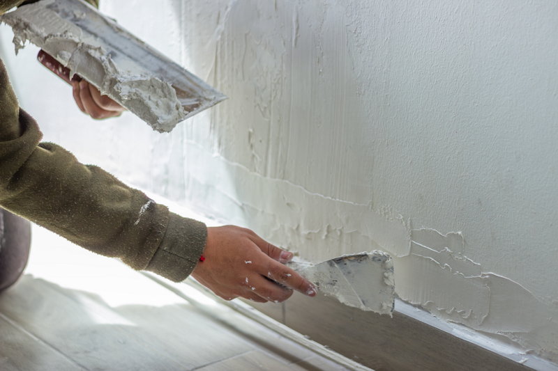Gypsum-Based Putty Application