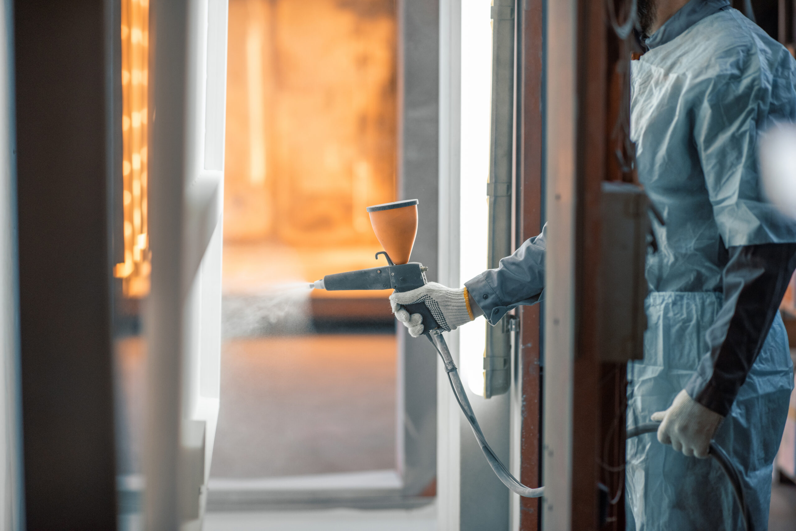 Thin-Layer Machine Plaster — High Coverage Spray System