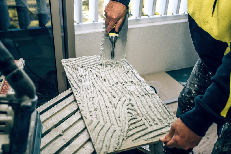 Tile adhesive premium installation
